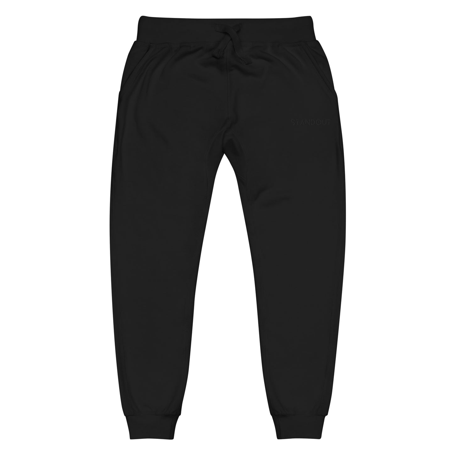 STANDOUT EMBROIDERED Unisex fleece sweatpants designed by SPICCA