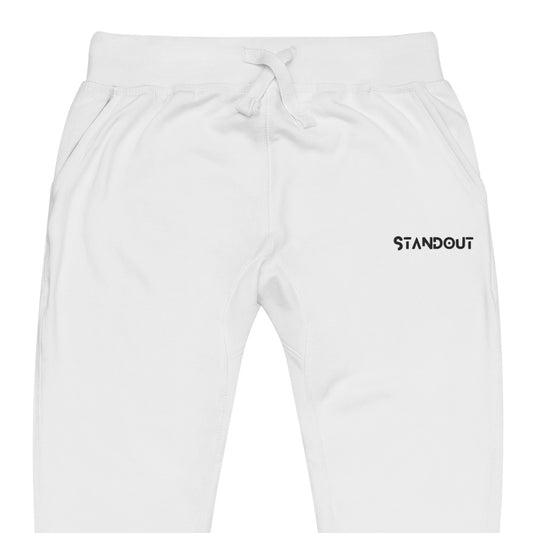 STANDOUT EMBROIDERED Unisex fleece sweatpants designed by SPICCA