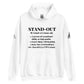 STANDOUT DEFINITION Unisex Hoodie designed by SPICCA