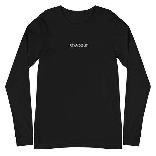 STANDOUT EMBROIDERED Unisex Long Sleeve Tee