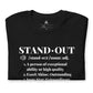 Standout Definition Short-Sleeve Unisex T-Shirt