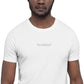 STANDOUT EMBROIDERED Unisex t-shirt designed by SPICCA